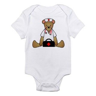 911 Gifts  911 Baby Clothing  Teddy Bear Medical Infant Bodysuit