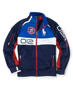 Ralph Lauren Childrenswear Boys Team USA Olympic Full Zip Fleece