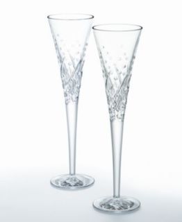 Waterford Toasting Flutes, Set of 2 Times Square 2013