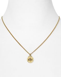 MARC BY MARC JACOBS Turnlock Pendant Necklace, 17.5
