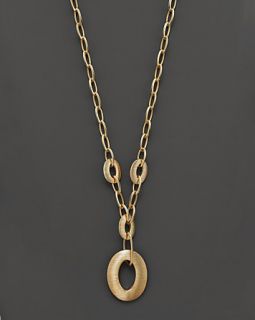 Marc & Marcella Yellow Gold Medallion Necklace, 17