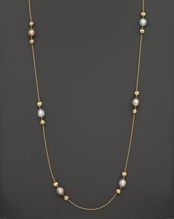 Marco Bicego Africa Pearl Collection 18K Yellow Gold and Pearl Long
