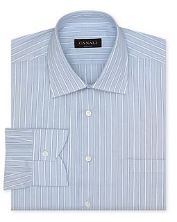 Canali Stripe Dress Shirt   Contemporary Fit