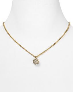 Tahari Pave Crystal Pendant Necklace, 18