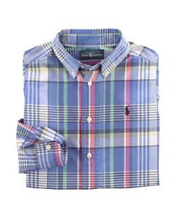 Ralph Lauren Childrenswear Boys Plaid Blake Shirt   Sizes 2T 7