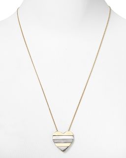 MARC BY MARC JACOBS Mini Stacked Heart Pendant, 24