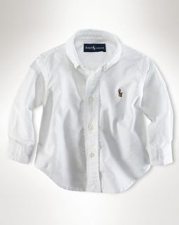 Lauren Childrenswear Infant Boys Oxford Shirt   Sizes 9 24 Months