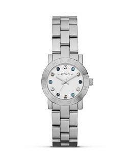 MARC BY MARC JACOBS Mini Dexter Silver Watch with Glitz, 26mm