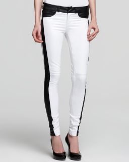 Quotation: SOLD design lab Jeans   White Skinny Faux Leather