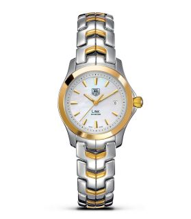 TAG Heuer Link Steel/Gold Bracelet Watch, 27mm