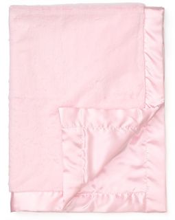 Little Me Girls Pink Plush Blanket   30 x 40