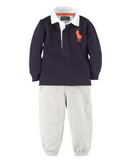 infant boys rugby pant set sizes 9 24 months orig $ 55 00 sale $ 33 00