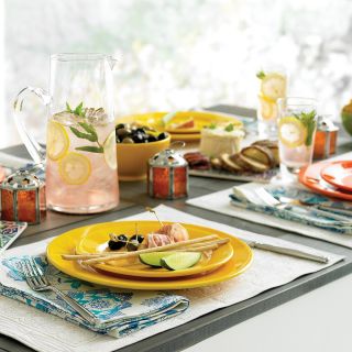 bright ideas $ 6 50 this vibrant dinnerware creates a lively and