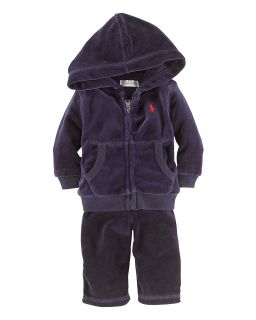 boys velour hoodie pant set sizes 3 9 months orig $ 59 50 sale $ 35