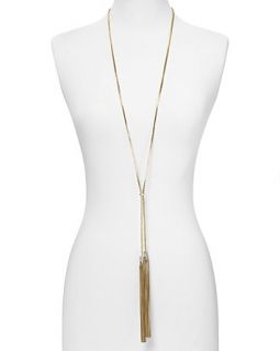 Michael Kors Lariat Tassel Necklace, 60