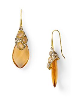 Alexis Bittar Crystal Encrusted Drop Earrings