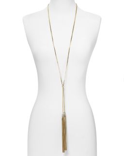 Michael Kors Lariat Tassel Necklace, 60