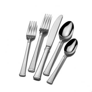 Towle Living Cleo 67 Piece Stainless Steel Flatware Set