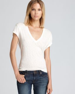 rag bone jean top the jackson v price $ 80 00 color bright white size