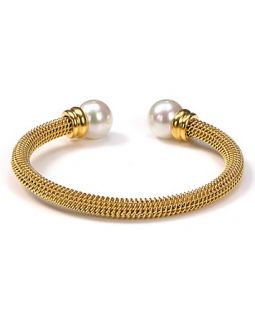 and white pearl bangle price $ 85 00 color gold quantity 1 2 3 4 5