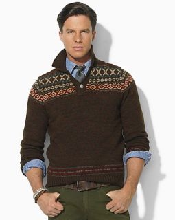 Polo Ralph Lauren Johnny Collar Fair Isle Sweater
