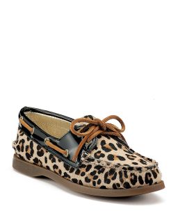 sperry top sider iconic boat shoes price $ 90 00 color leopard pony