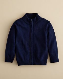 full zip sweater sizes 2 3 price $ 95 00 color navy size 2 quantity 1