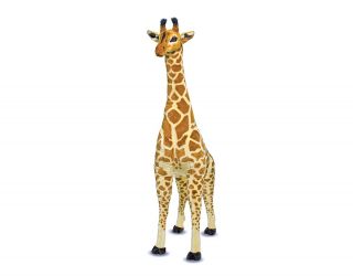 melissa doug giant plush giraffe $ 100 00 color honey brown quantity 1