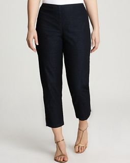 slim ankle pants price $ 168 00 color dark indigo size select size 1x