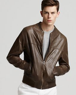 Paul Smith Leather Jacket, Love Tee & Cotton Cargo Pant
