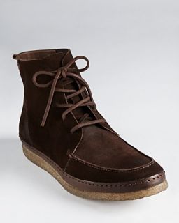 John Varvatos USA Henley Lace up Suede Boots