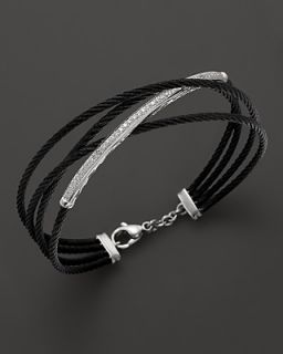 Charriol Celtic Noir Black and Grey Diamond Bracelet