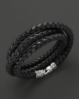 wrap bracelet with sterling silver riveted clasp price $ 200 00 color