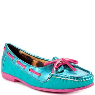 Bunnys Boat Shoe   Turquoise   39.99