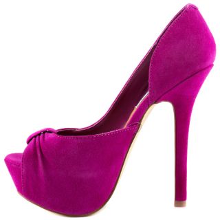 Pink Reapping   Fuchsia Suede for 129.99