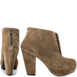 Kelsi Daggers Beige Mclaine   Taupe Suede for 119.99
