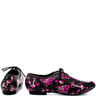 Iron Fists Multi Color Love Me Now Oxford Flat   Pink for 49.99