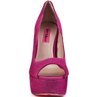 Betsey Johnsons Pink Sita   Fuchsia Suede for 99.99