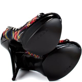 Bebe Shoess Multi Color Leticia   Black Plaid for 124.99