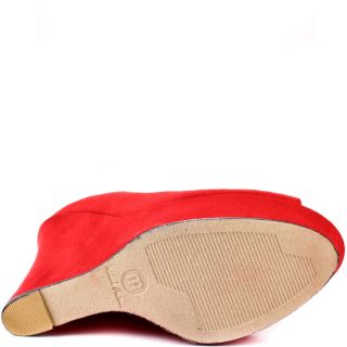 Michael Antonios Red Adrian   Red Suede for 49.99