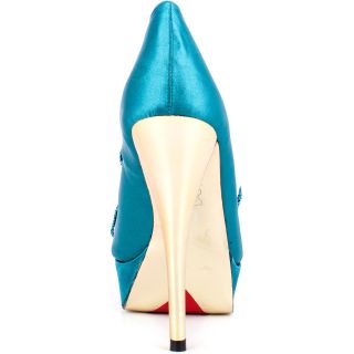 Luichinys Blue Kissy Kiss   Teal Satin for 94.99