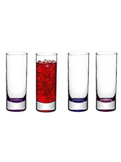LSA Coro berry shot glass x 4   