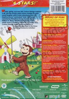 Curious George Plays in The Snow New DVD
