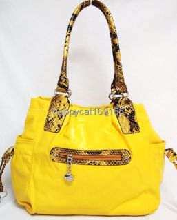 Kathy Vanzeeland Glam Rock II Shopper Bag Yellow Natural