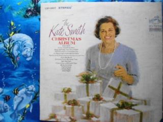 Kate Smith LP Christmas Album 1966 RCA Orpr LSP 3607 Stereo VG