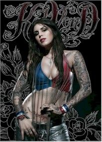 Kat Von D La Ink Cast Collage Poster Miami Tattoo
