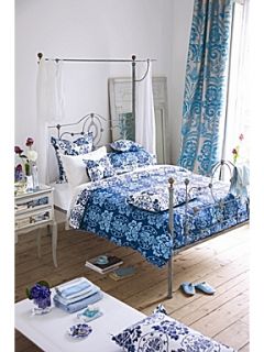 Designers Guild Bukhara bed linen range in aqua   