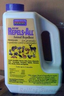 Repels All Repellent Skunks Armadillos Squirrels 3 Lbs
