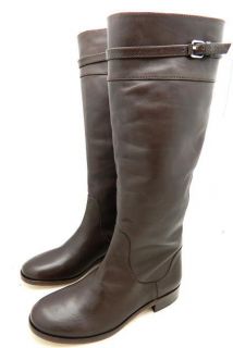 JCrew $298 Keegan Leather Boots 7 Estate Brown Shoes