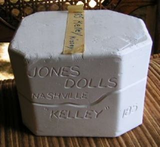 Kelly Doll Head Mold 185 Jones Mold Company Nashville TN